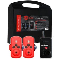 INDICATEUR DE TOUCHE SILURE CARPSOUNDER CATSOUNDER XRS – COFFRET DE 2 + CENTRALE